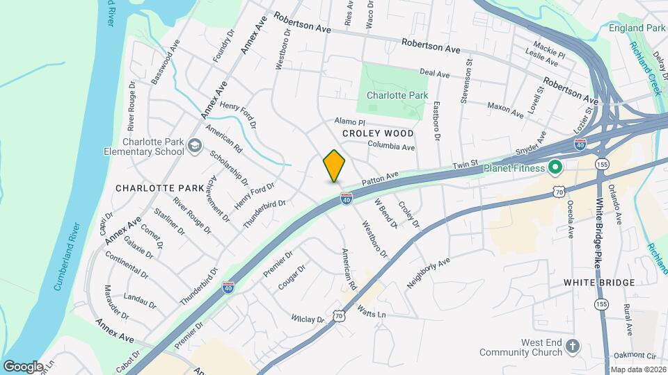 515 Westboro Dr Map and Location Details