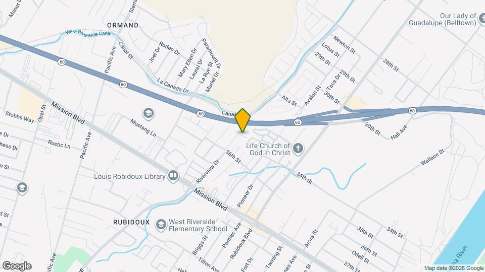 3340 Riverview Dr Map and Location Details