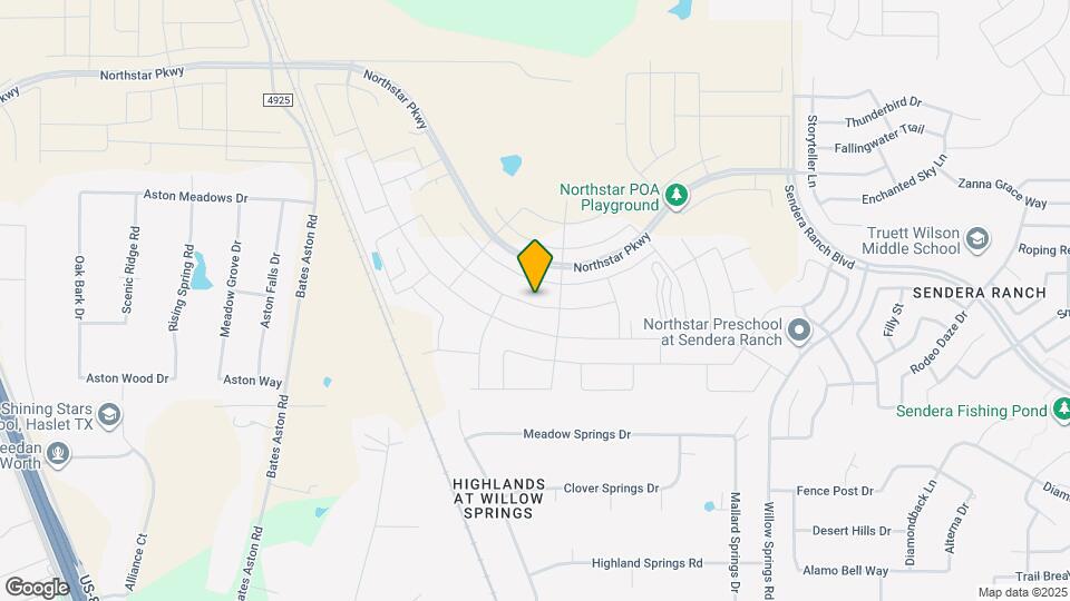 2124 Sun Star Dr Map and Location Details