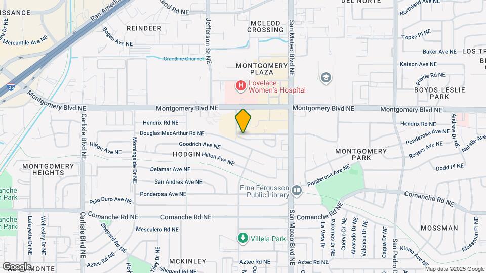 4629 Spanish Sun Ave NE Map and Location Details