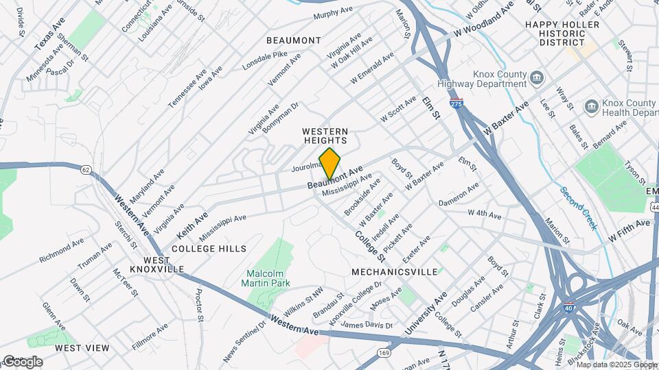 1422 Beaumont Ave Map and Location Details