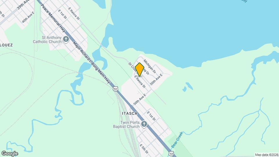 4912 E Itasca St Map and Location Details