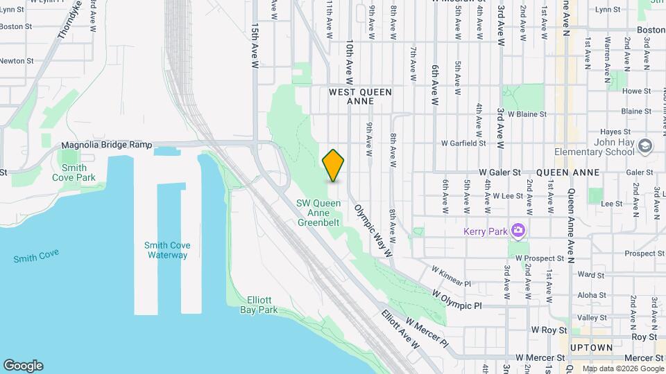 1416 11th Ave W Map and Location Details