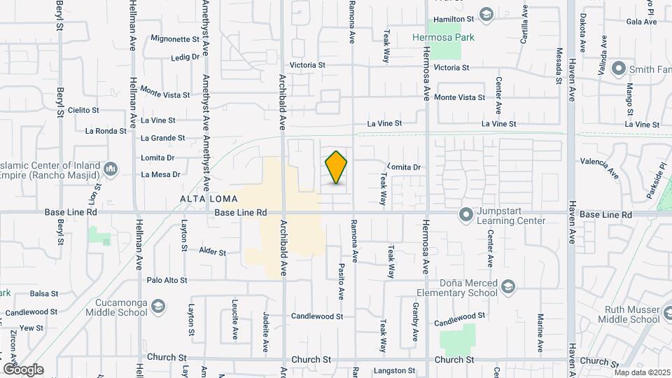 Ramona Villa Estates Mobile Home Park Mapa y Detalles de la Ubicación