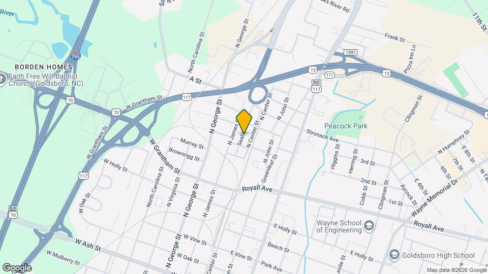 914 Seaboard St Map and Location Details