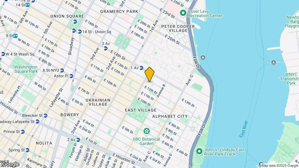 512 E 13th St Mapa y Detalles de la Ubicación