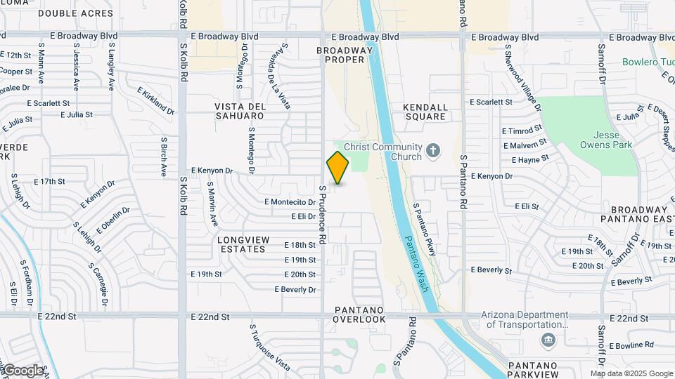7531 E Terrace Dr Map and Location Details