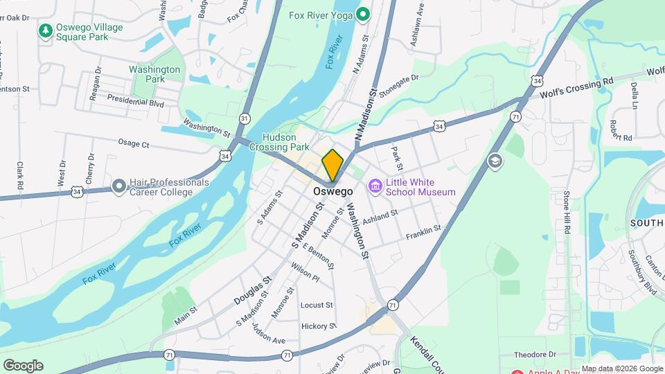 76 Washington St Map and Location Details