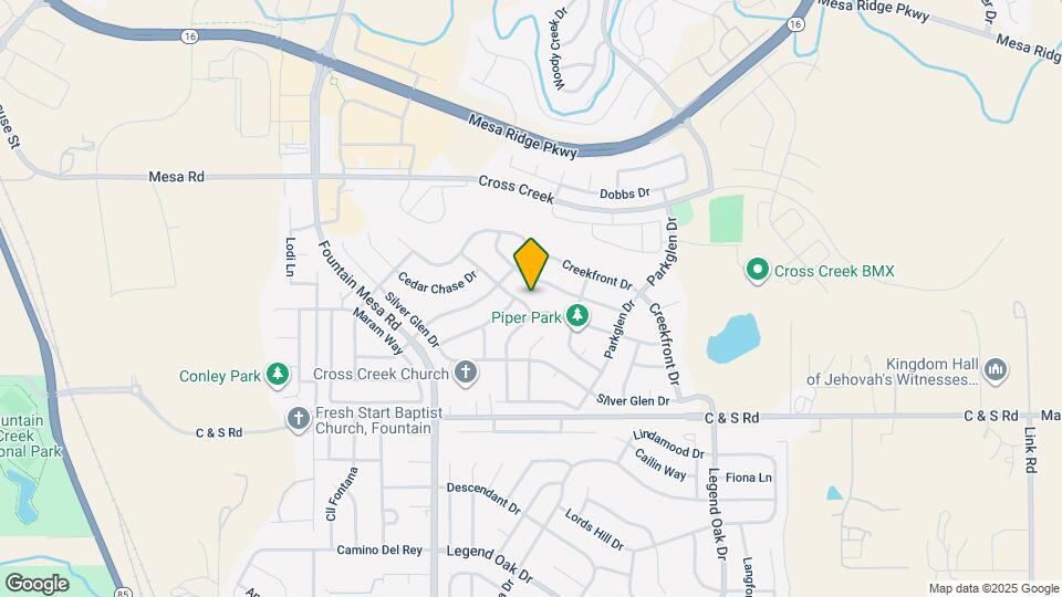 8263 Belleterre Dr Map and Location Details