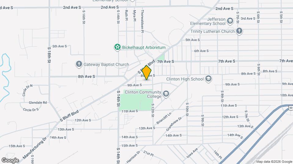 1216 9th Ave S Map and Location Details