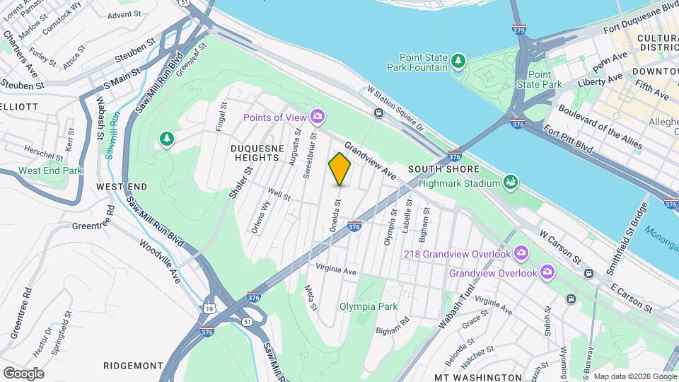 170-170 Oneida St Map and Location Details