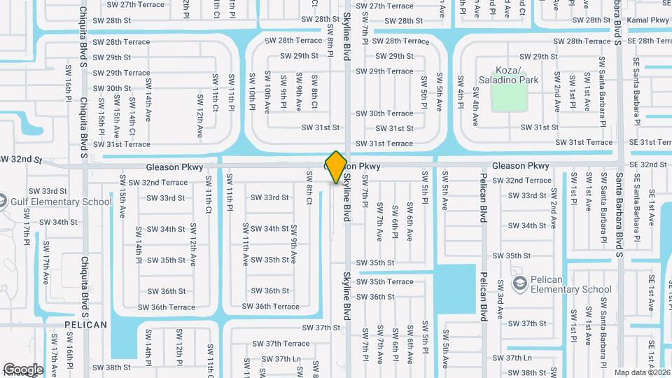 3221-3409-3409 SW 8th Pl Map and Location Details