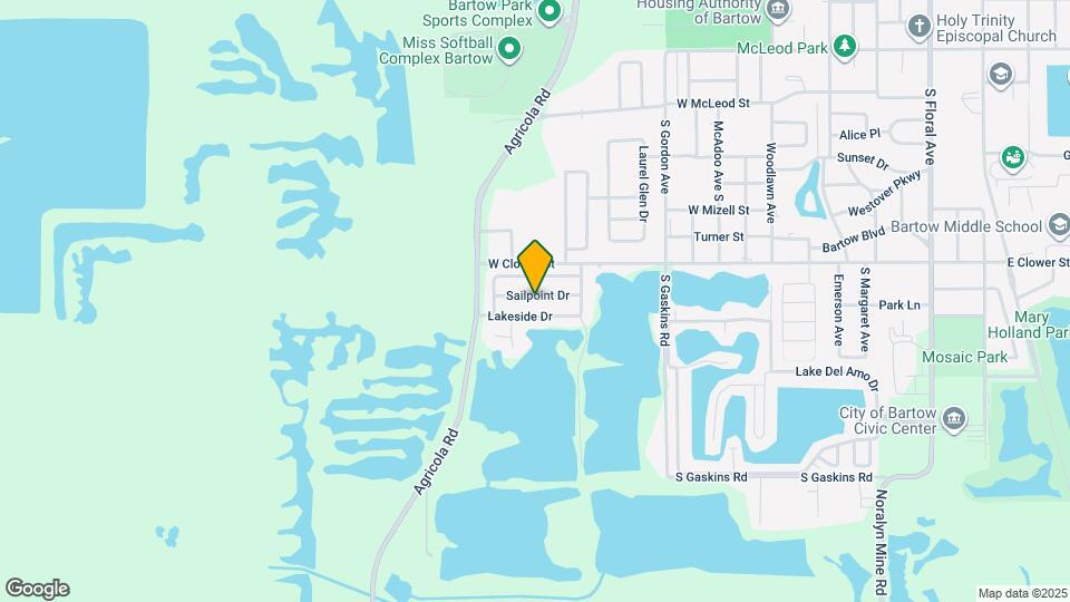 1595 Sailpoint Dr Map and Location Details