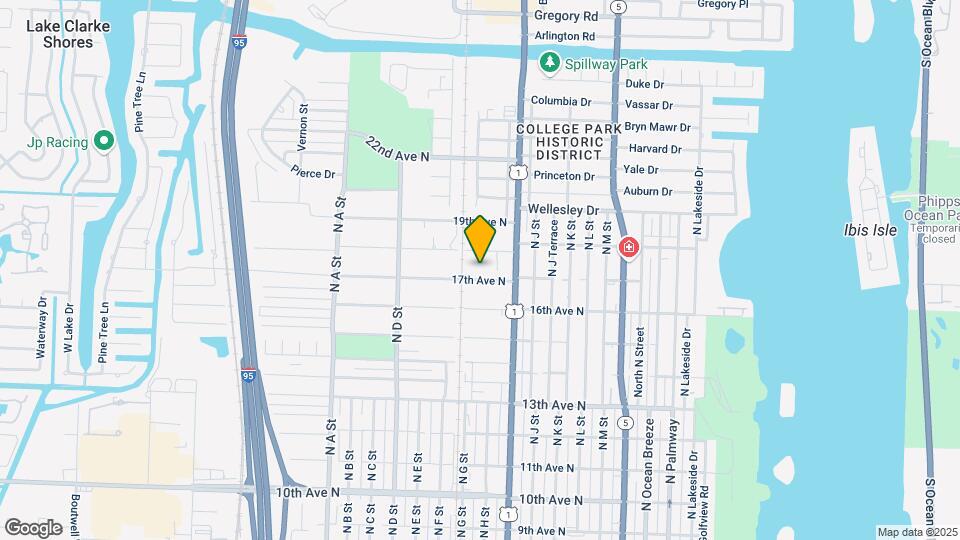 1140 17th Ave N Map and Location Details
