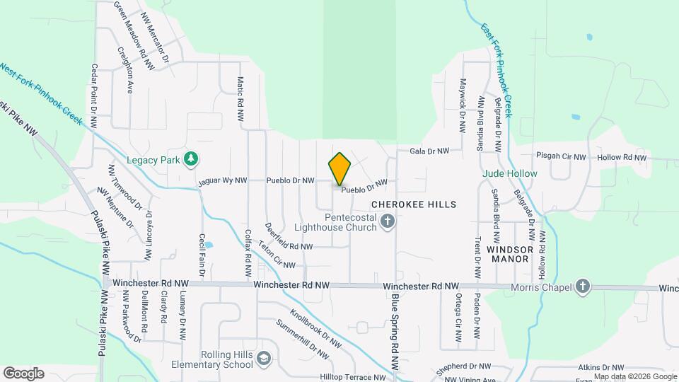 6415 Flo Dr NW Map and Location Details