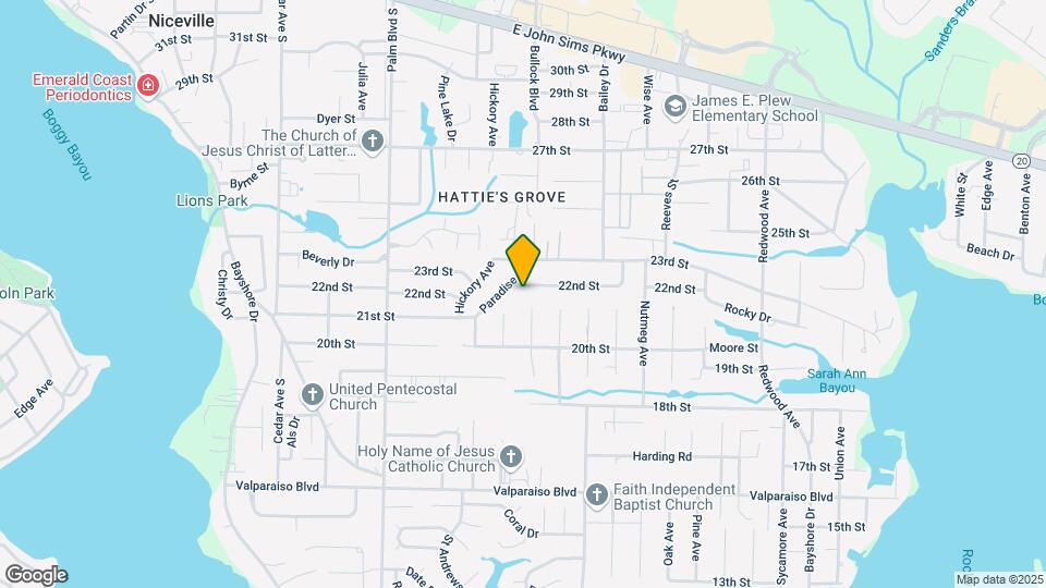 502 22nd St Map and Location Details