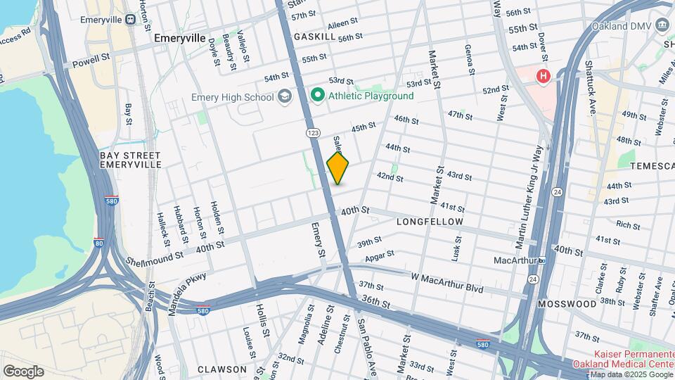 1086 41st St Map and Location Details