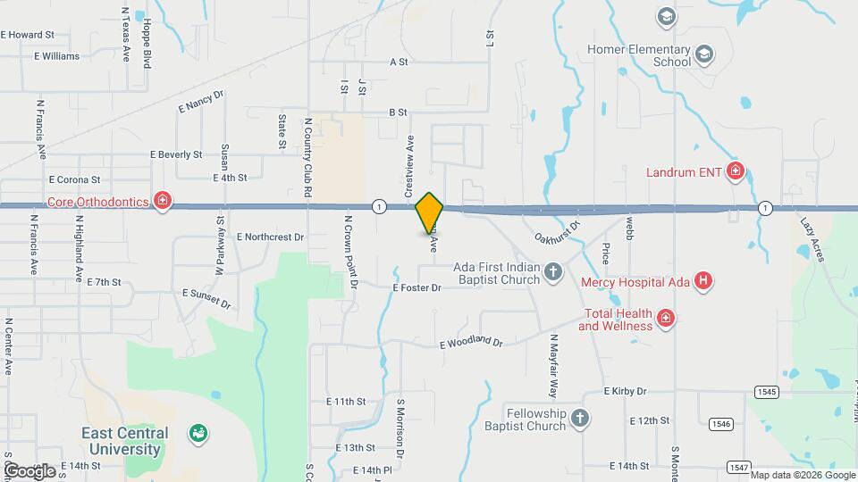 609 Ann Ave Map and Location Details