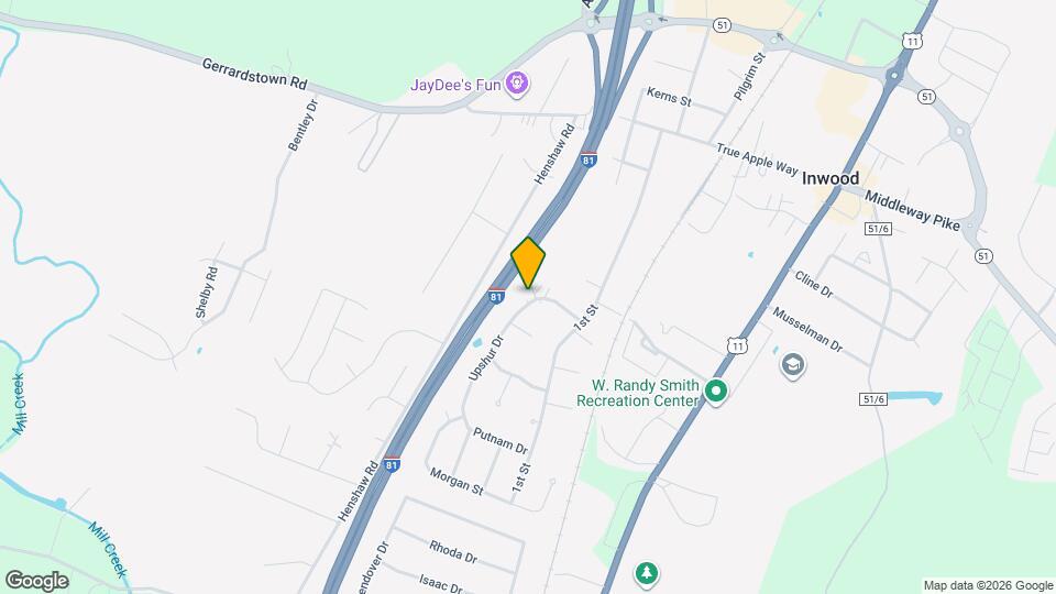 126 Upshur Dr Map and Location Details