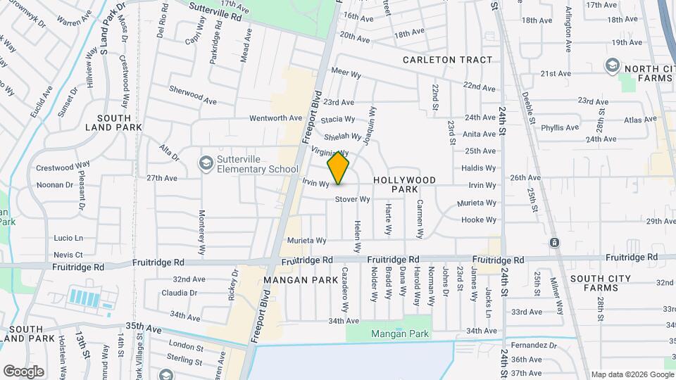 2148 Irvin Wy Map and Location Details