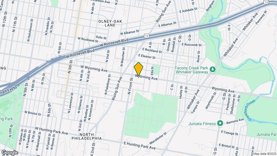 126 E Wyoming Ave Map and Location Details