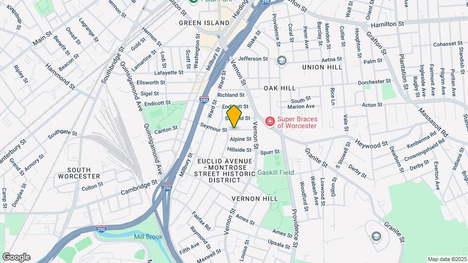 70 Seymour St, Unit 2 Map and Location Details
