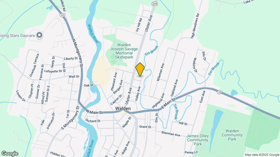 92 Valley Ave Map and Location Details