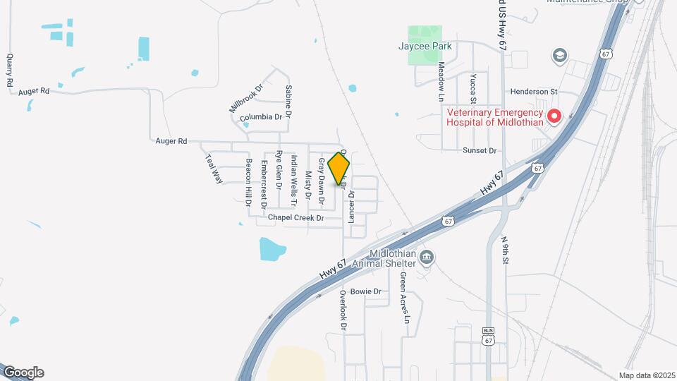 1226 Misty Meadow Dr Map and Location Details