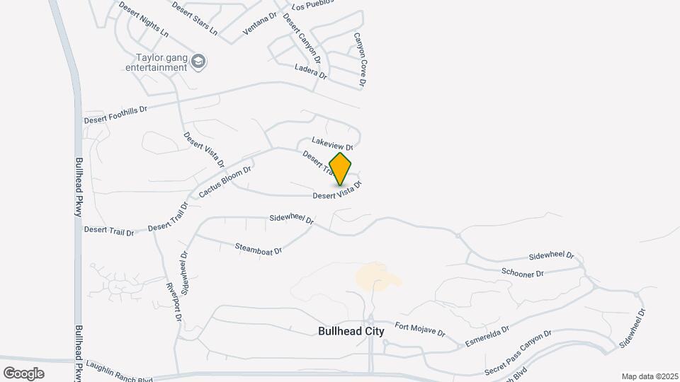 2917 Desert Vista Dr Map and Location Details