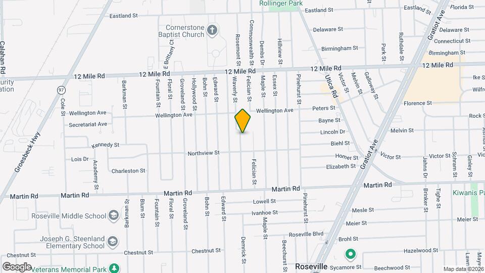 28368 Waverly St Map and Location Details