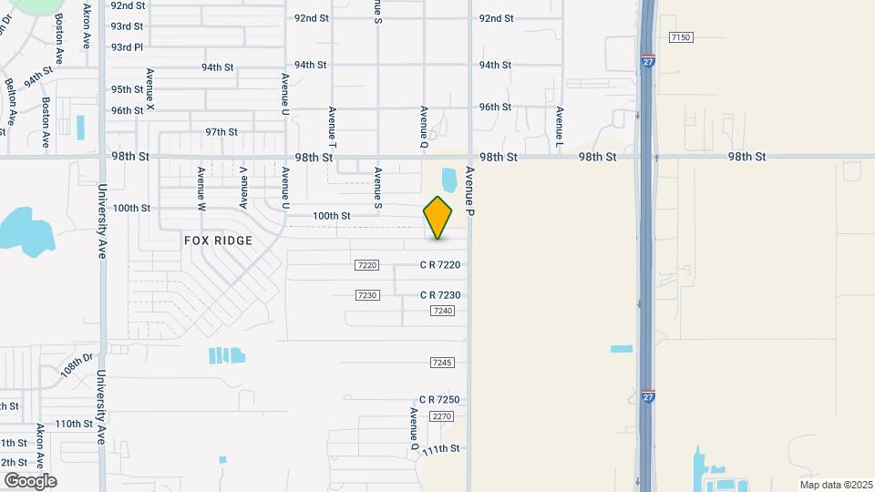 1611 102nd St Map and Location Details