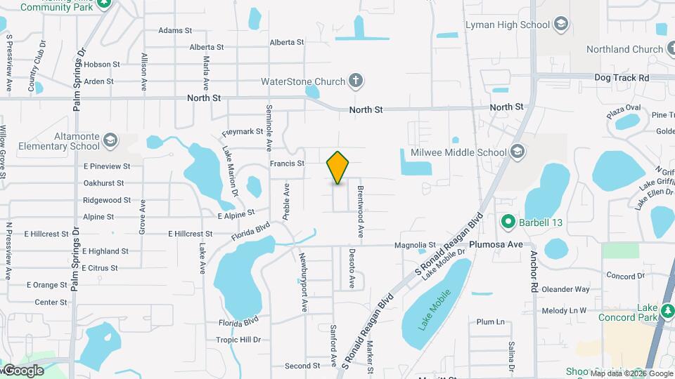 803 Orange Grove Dr Mapa y Detalles de la Ubicación