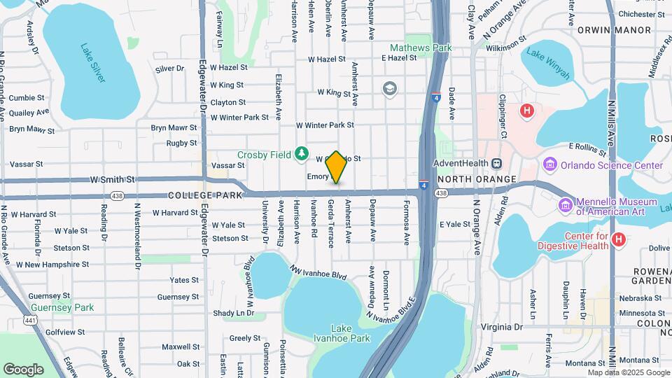 205 W Princeton St Map and Location Details