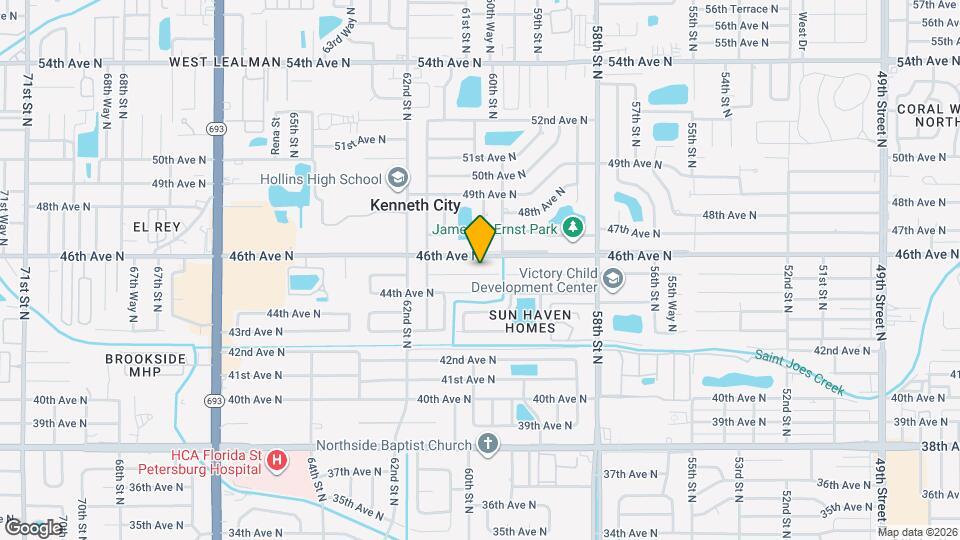 6049 45th Ave N Map and Location Details