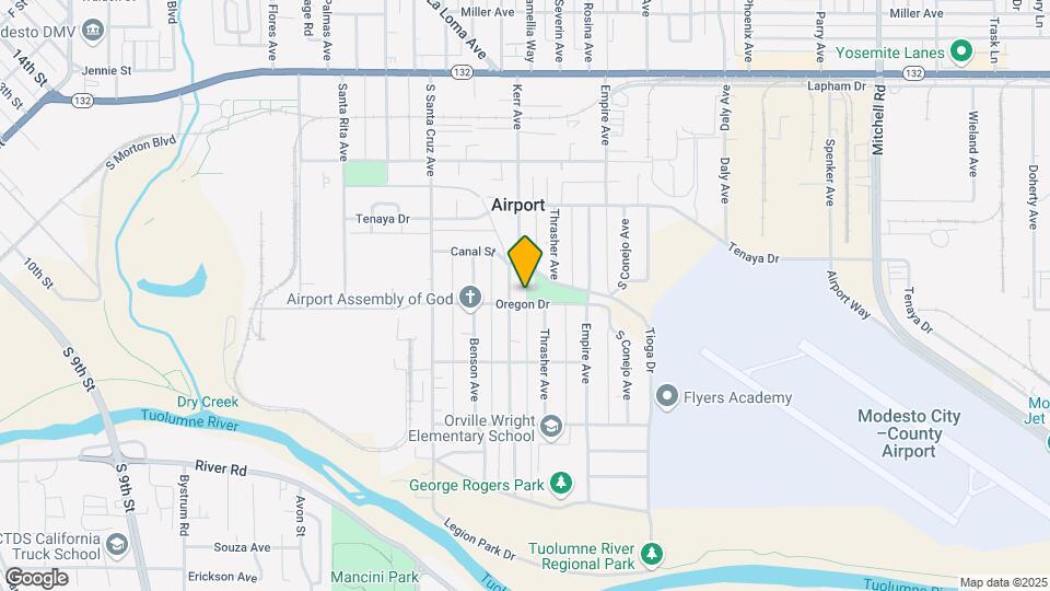 1515 Oregon Dr Mapa y Detalles de la Ubicación