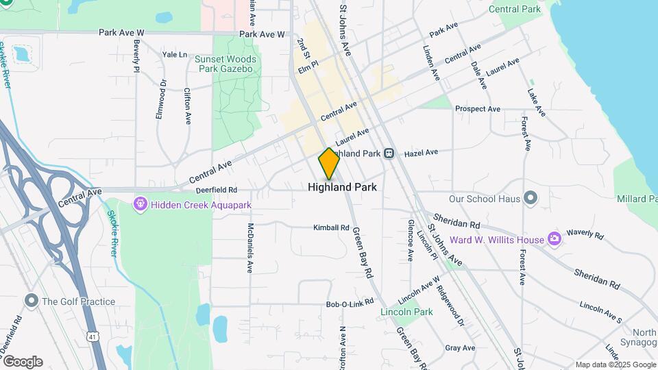 735 Deerfield Rd Map and Location Details
