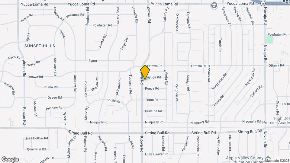 13191 Kiowa Rd Map and Location Details