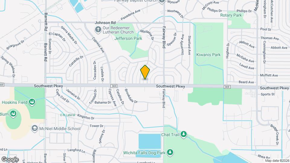 4672 Rainbow Dr Map and Location Details