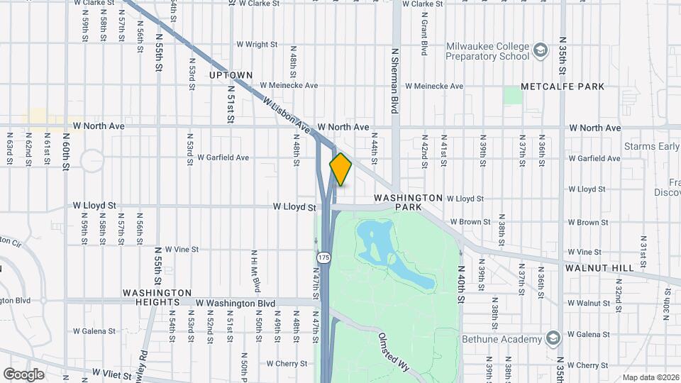 2126-2128-2128 N 46th St Map and Location Details