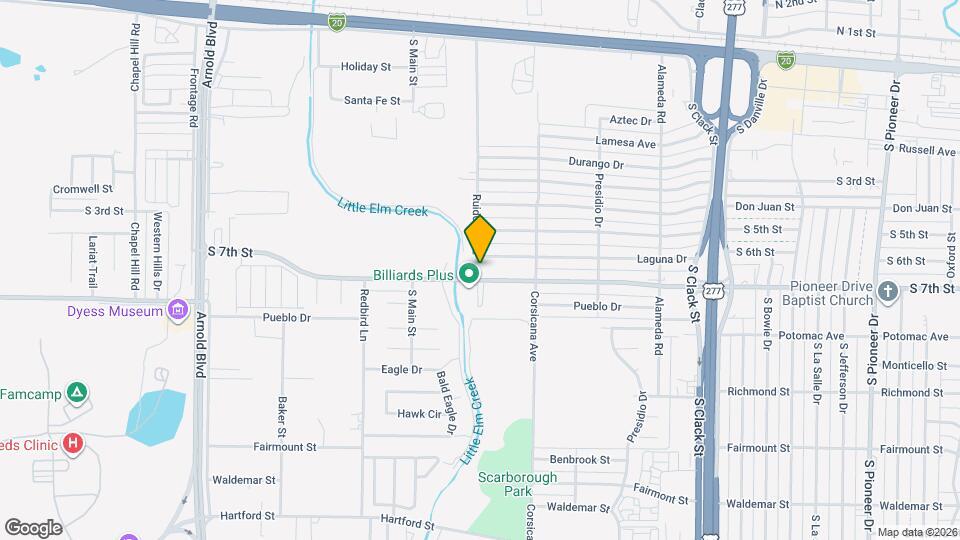 657 Ruidosa Ave Map and Location Details