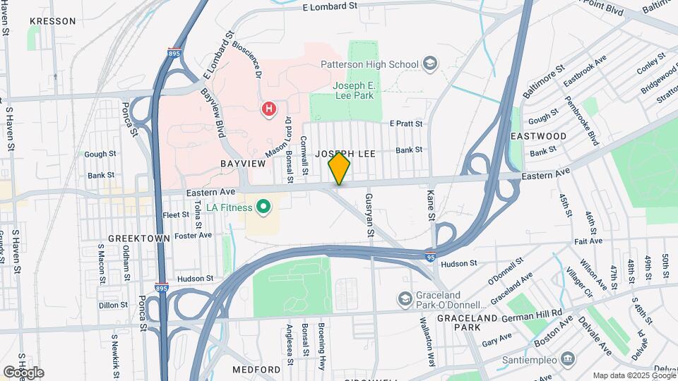 6201 Eastern Ave, Unit 1 Map and Location Details