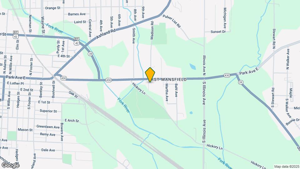 1 Eastlawn Ave Map and Location Details