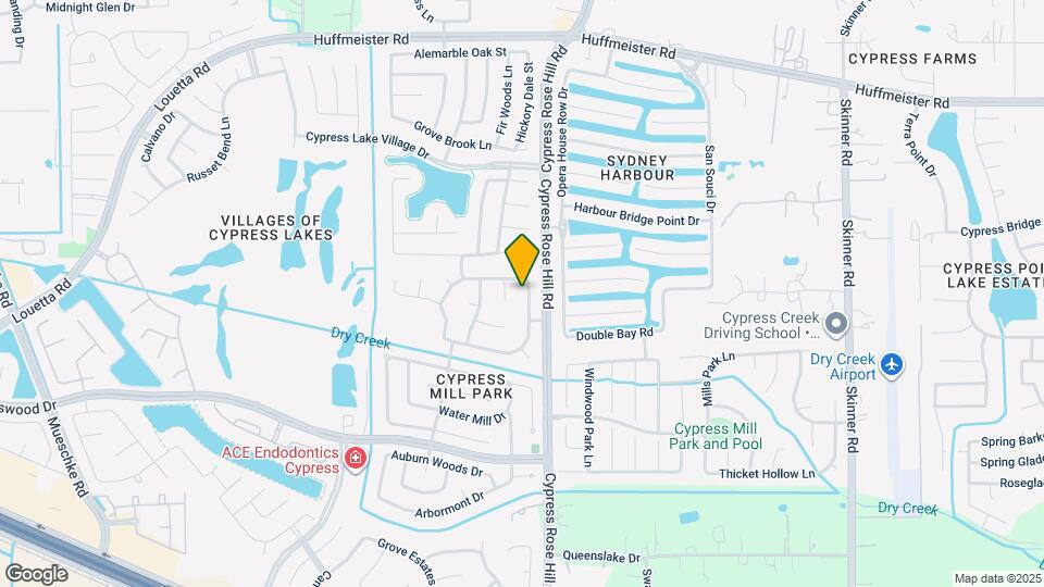 14925 Cypress Ridge Grove Ln Map and Location Details