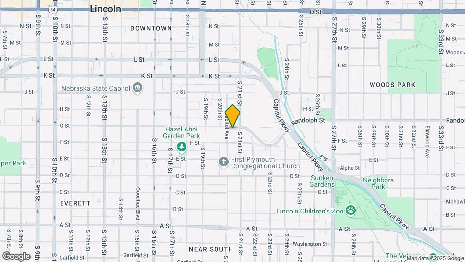 2021 G St Map and Location Details