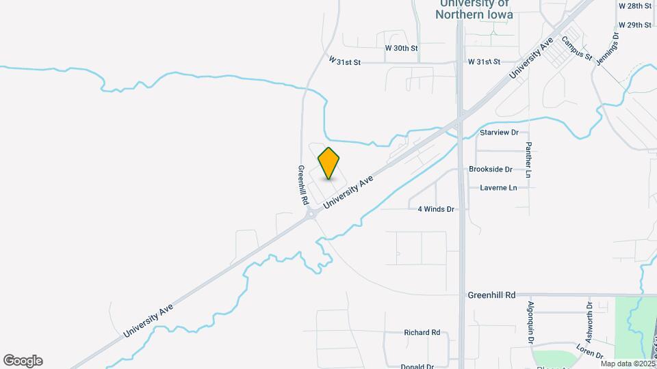 Hillcrest Park Apartments-Student Housing Map and Location Details