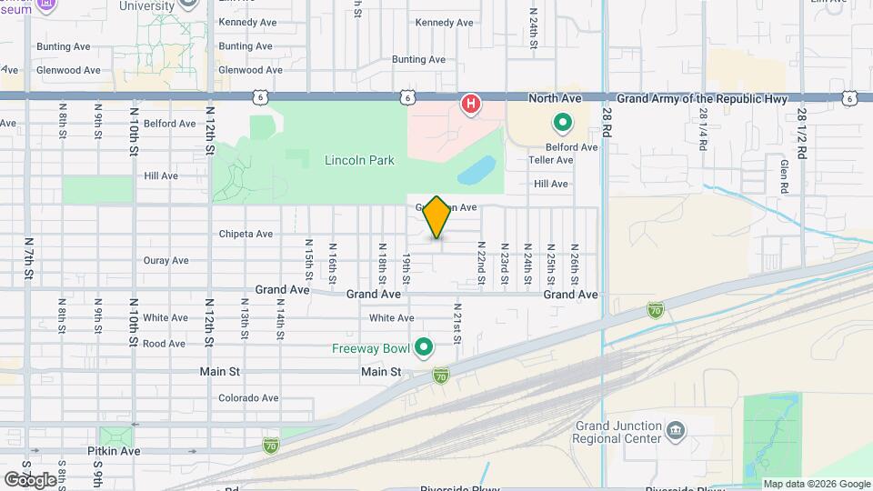 513 N 20th St Map and Location Details