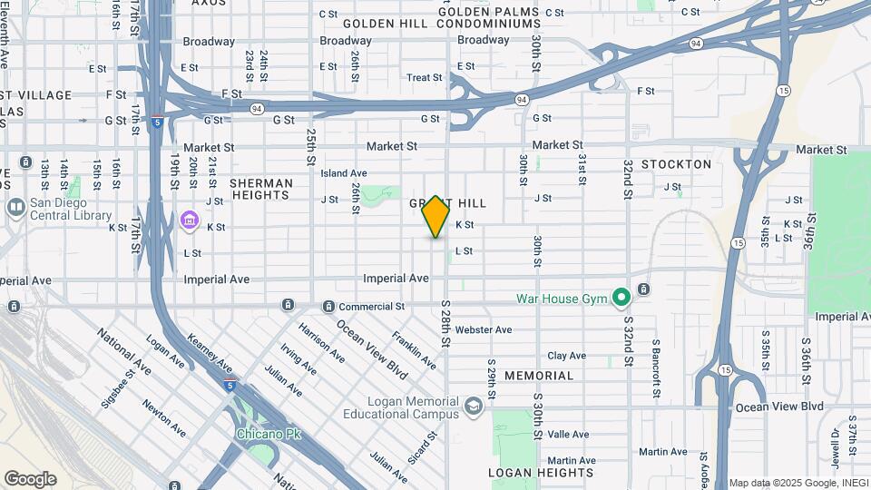 209 Hensley St Map and Location Details
