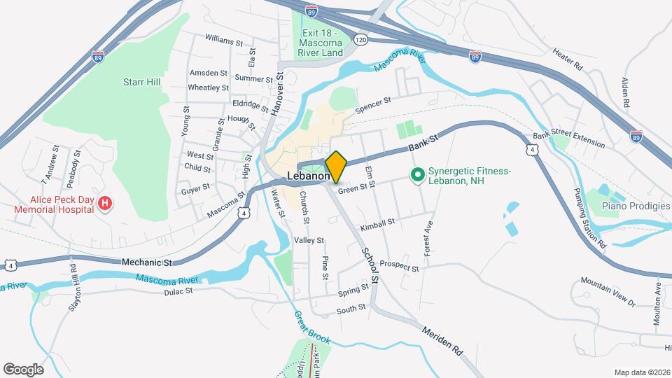 1 School St Map and Location Details