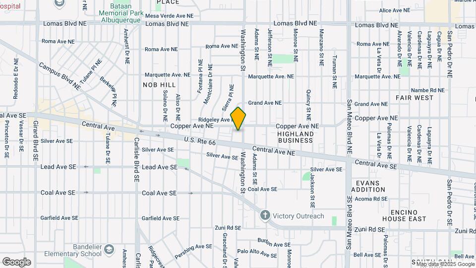 De Anza - Nob Hill Luxury Apartments Map and Location Details