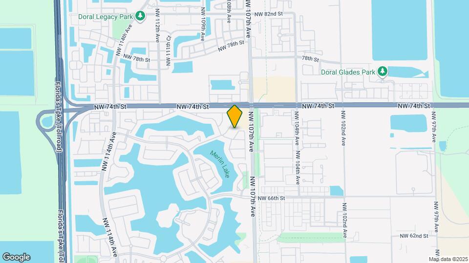 7060 NW 107th Pl Map and Location Details